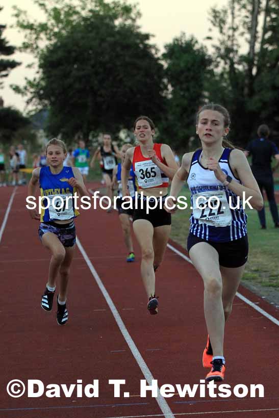 800 metres, 2022 NEGP Monkton No. 6, Wednesday, Aug. 10th. Photo: David T. Hewitson/Sports for All Pics